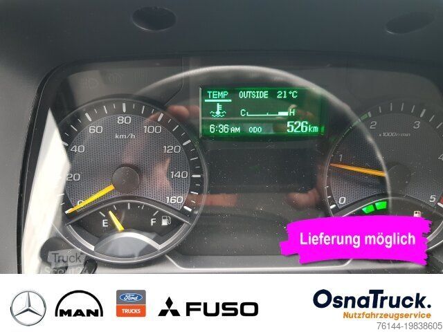 Gardinsidad skåpbil MITSUBISHI 7C18 Pritsche/Plane/LBW Klima,Schiebeplane re+li