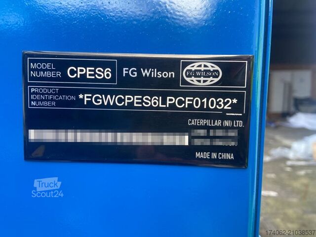 Granulats FG Wilson P605-3 - 605 kVA Open Genset - DPX-16021-O
