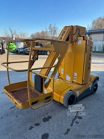 Scharnierende telescopische hoogwerker Haulotte Star 10 - 10m Elektro Mast-Arbeitsbühne