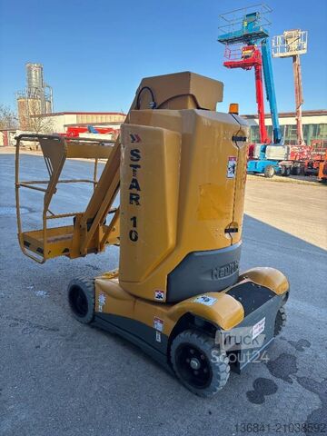 Scharnierende telescopische hoogwerker Haulotte Star 10 - 10m Elektro Mast-Arbeitsbühne