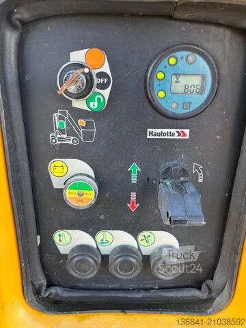 Scharnierende telescopische hoogwerker Haulotte Star 10 - 10m Elektro Mast-Arbeitsbühne