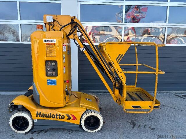 Scharnierende telescopische hoogwerker Haulotte Star 10 - 10m Elektro Mast-Arbeitsbühne