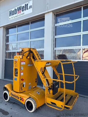 Scharnierende telescopische hoogwerker Haulotte Star 10 - 10m Elektro Mast-Arbeitsbühne