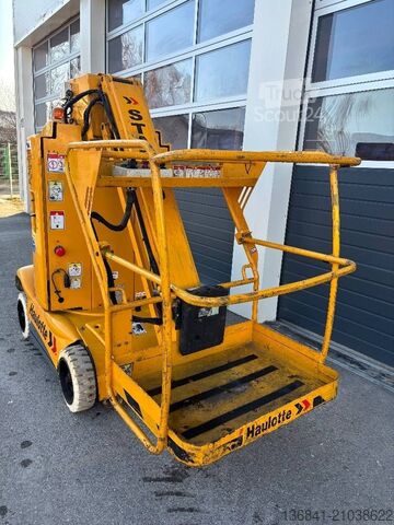 Scharnierende telescopische hoogwerker Haulotte Star 10 - 10m Elektro Mast-Arbeitsbühne