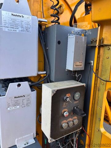 Scharnierende telescopische hoogwerker Haulotte Star 10 - 10m Elektro Mast-Arbeitsbühne