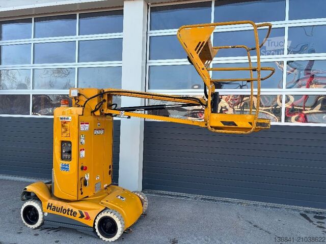 Scharnierende telescopische hoogwerker Haulotte Star 10 - 10m Elektro Mast-Arbeitsbühne