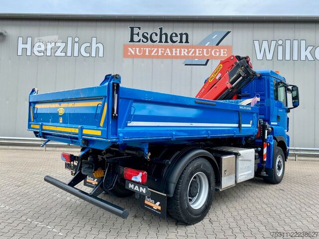 Trīspusējs kravas pašizgāzējs MAN TGS 18.500 4x4 Hydro | PK17001*Funk*MEILLER*Navi