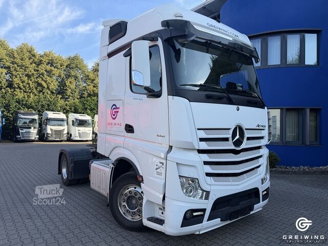 Τυπική μονάδα τράκτορα MERCEDES-BENZ ACTROS 1851 Gigaspace PTO Retarder Standklima
