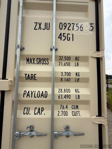 Autre  40 Fuß High Cube Container, Neuwertig