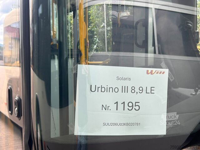 Αστικό λεωφορείο SOLARIS Urbino 8.9  LE MIDI KLIMA  2,4 m GURTE  NEULACK