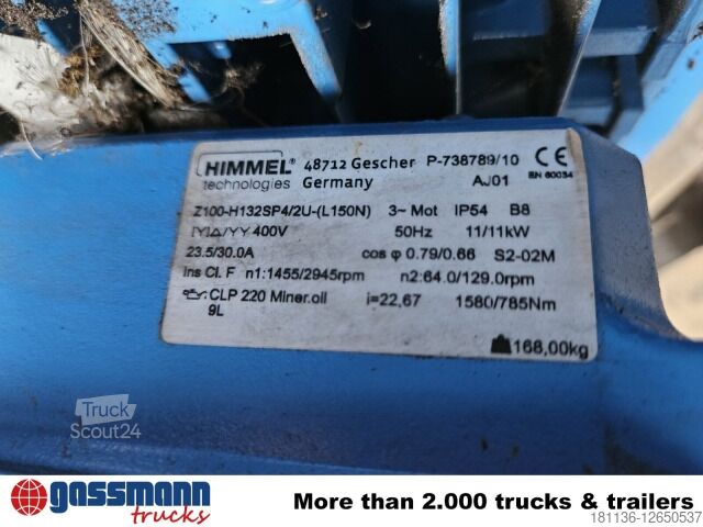 Landbouwmachine Bremsenprüfstand Saxon B 99 GF-ECO voll