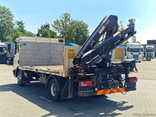 Ciężarówka z dźwigiem MAN TGL 12.210 - HIAB 077 DUO Crane / Grua - Manual...