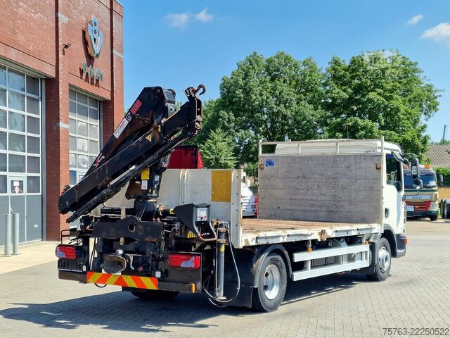 Ciężarówka z dźwigiem MAN TGL 12.210 - HIAB 077 DUO Crane / Grua - Manual...