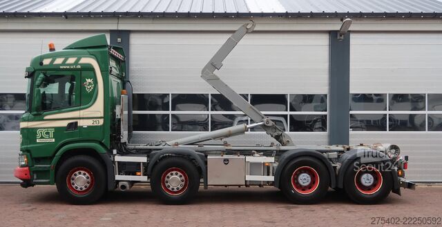 System med krogarm Scania G500 NGS 8X4NA/ JOAB 24T/ PTO-EG/