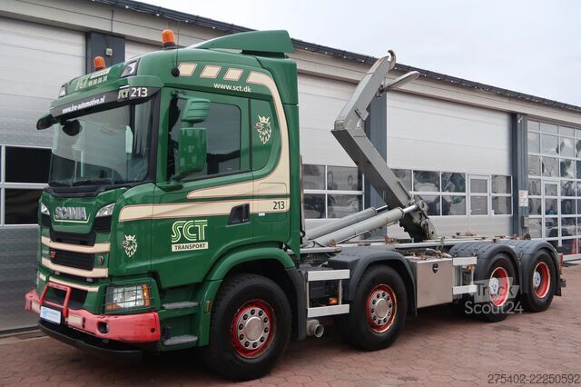 Система крюкообразных рычагов Scania G500 NGS XT/ 8X4NA/ JOAB 24T/ PTO-EG/