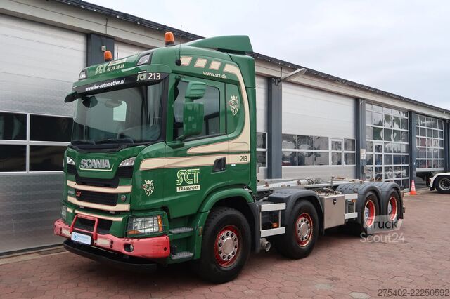 Система крюкообразных рычагов Scania G500 NGS XT/ 8X4NA/ JOAB 24T/ PTO-EG/