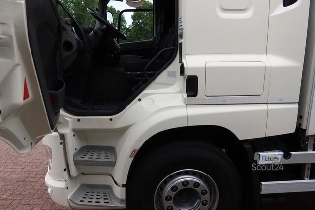 انزلاق القماش المشمع DAF CF 410 Schuifzeil + Dhollandia klep 2500 kg
