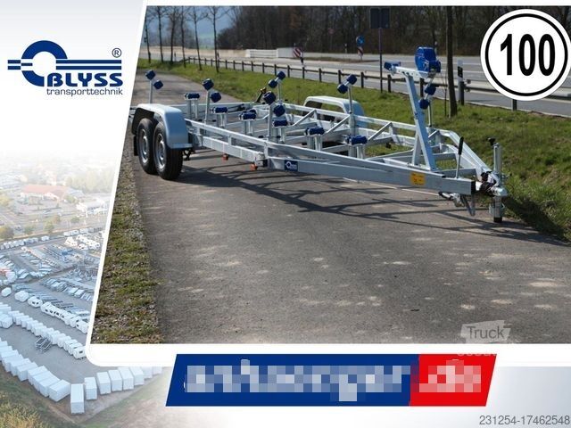 Boottrailer BLYSS P2520HT Bootsanhänger 900x255cm 2500kgGG