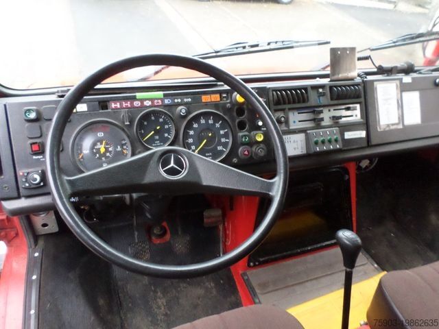 Autocarro con cassone MERCEDES-BENZ Unimog  U 1300 L /37 Turbo  DOKA Pumpe & Tank