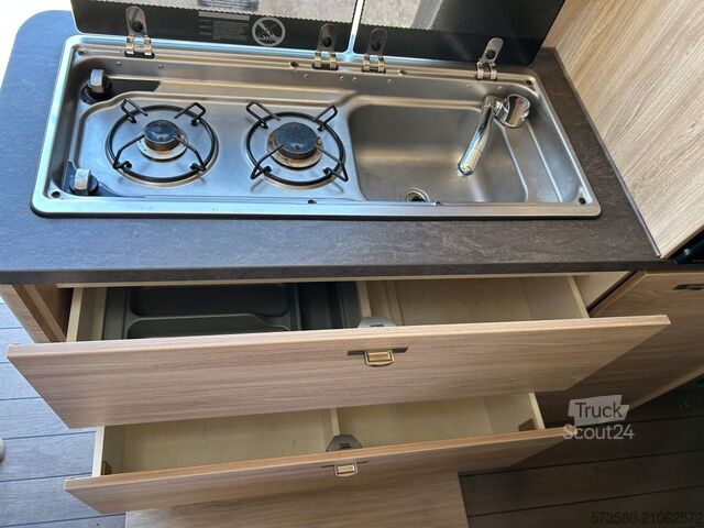 Caravan/camper Fiat Weinsberg Carabus 600 K 4 Schlafplätze | Voll ausgestattet