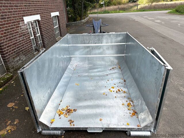 Special trailer Vezeko KONOS 35 | MULDE 105CM 247X178CM 3500KG ABROLL-MULDENKIPPER