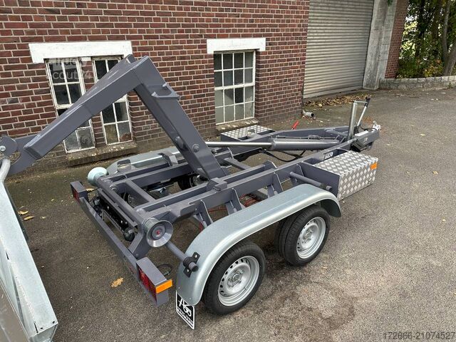 Special trailer Vezeko KONOS 35 | MULDE 105CM 247X178CM 3500KG ABROLL-MULDENKIPPER