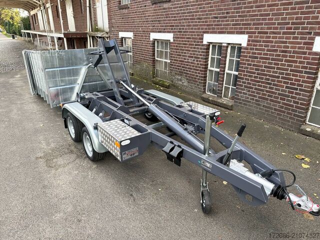 Special trailer Vezeko KONOS 35 | MULDE 105CM 247X178CM 3500KG ABROLL-MULDENKIPPER