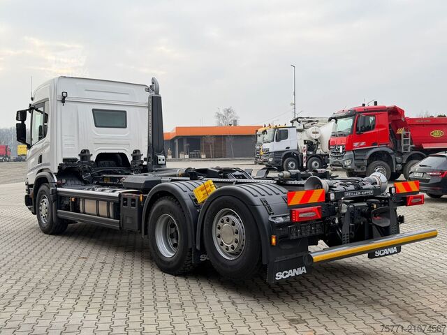 Система подъема с крюком Scania P420 6x2 EURO6 HAKOWIEC MEILLER RS21.65