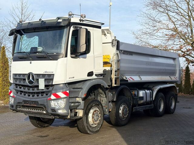 Ανατρεπόμενο Mercedes-Benz AROCS 4145 8x8 EURO6 WYWROTKA MEILLER