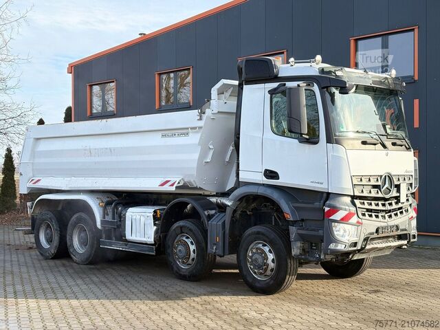 Ανατρεπόμενο Mercedes-Benz AROCS 4145 8x8 EURO6 WYWROTKA MEILLER