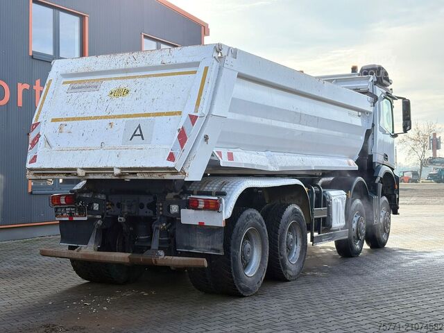 Ανατρεπόμενο Mercedes-Benz AROCS 4145 8x8 EURO6 WYWROTKA MEILLER
