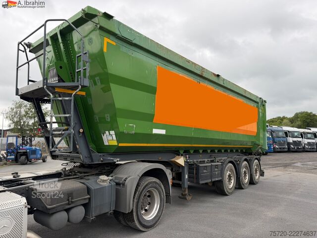 Tippsemitrailer Kempf SKM 35/3 50 cbm, Getreideschieber COC Papier vorhanden | SAF Achsen