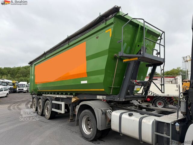 Tippsemitrailer Kempf SKM 35/3 50 cbm, Getreideschieber COC Papier vorhanden | SAF Achsen
