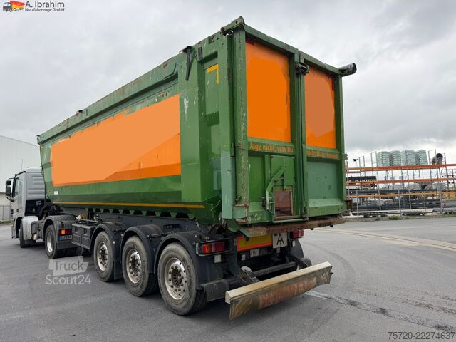 Tippsemitrailer Kempf SKM 35/3 50 cbm, Getreideschieber COC Papier vorhanden | SAF Achsen