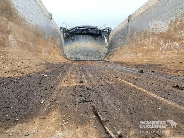 Kippers oplegger Schmitz Cargobull Semitrailer Tipper Steel half pipe body 26m³