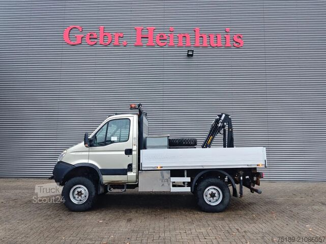 Laadplatform Iveco Daily 55S17W 4x4 Hiab 022T Winch!
