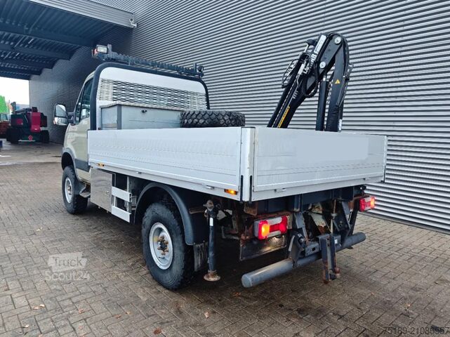 Laadplatform Iveco Daily 55S17W 4x4 Hiab 022T Winch!