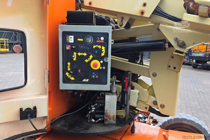 Plataforma de trabajo telescópica articulada JLG E300AJ As-Is, Electric, 11m Working Height, 6.77m,