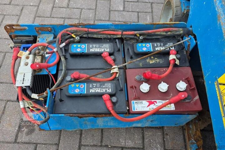 Šķēres lifts Genie GS1932 Electric, Working Height 7.8 m, 227kg Capac