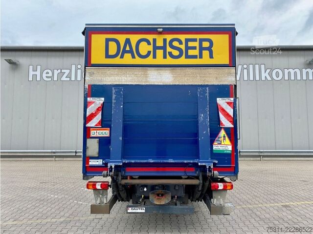 Камион платформа с брезент MERCEDES-BENZ Atego 1230| Dautel LBW 1,50to.*2x Gardine*1.Hand