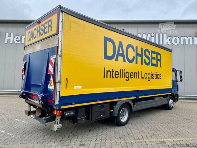 Камион платформа с брезент MERCEDES-BENZ Atego 1230| Dautel LBW 1,50to.*2x Gardine*1.Hand