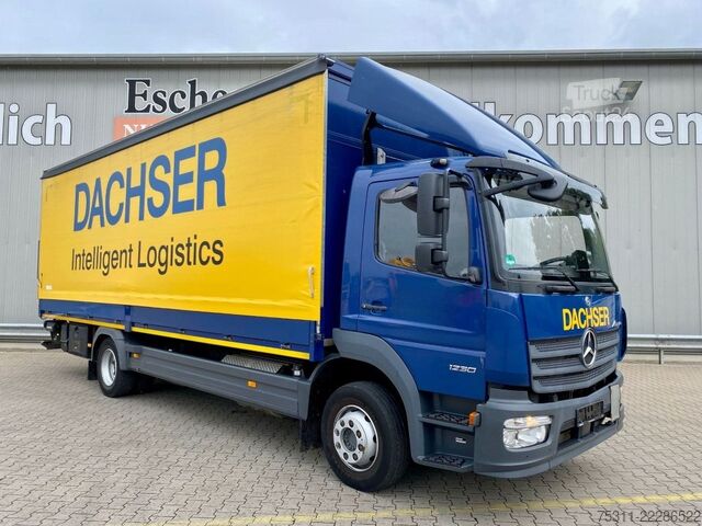 Камион платформа с брезент MERCEDES-BENZ Atego 1230| Dautel LBW 1,50to.*2x Gardine*1.Hand