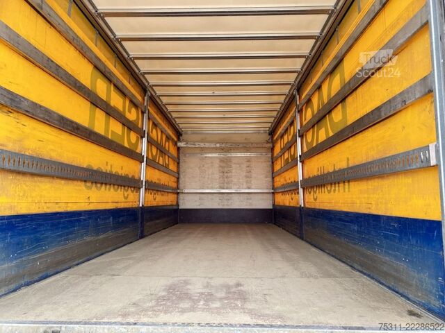 Камион платформа с брезент MERCEDES-BENZ Atego 1230| Dautel LBW 1,50to.*2x Gardine*1.Hand