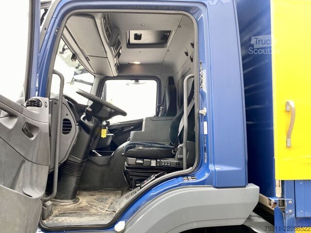 Камион платформа с брезент MERCEDES-BENZ Atego 1230| Dautel LBW 1,50to.*2x Gardine*1.Hand