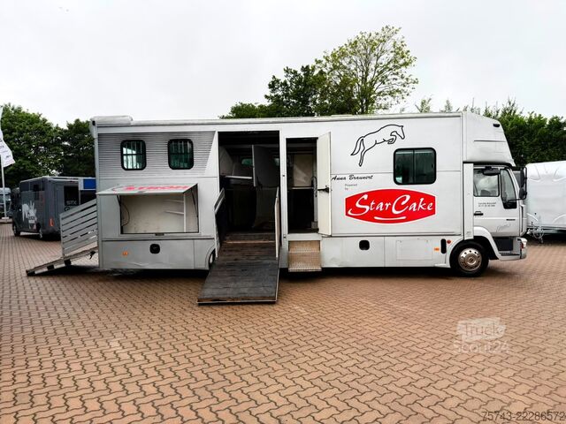 Dyretransportbil MAN 10220 5  Pferde Wohnung /Dusche
