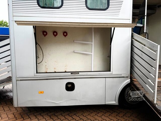 Dyretransportbil MAN 10220 5  Pferde Wohnung /Dusche