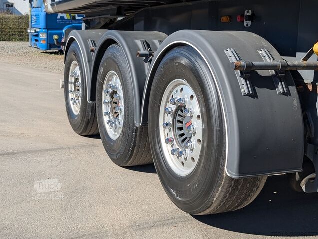 Semi-remorque benne CARNEHL Alu Kipper 25 cbm, Leer nur 4.900 Kg
