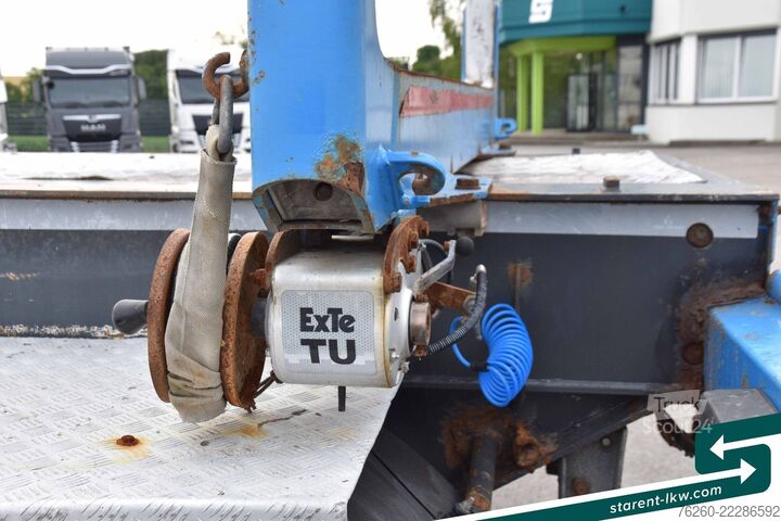 Timberbil MERCEDES-BENZ Arocs 3653 6x6 Penz Holz kran + Ressenig