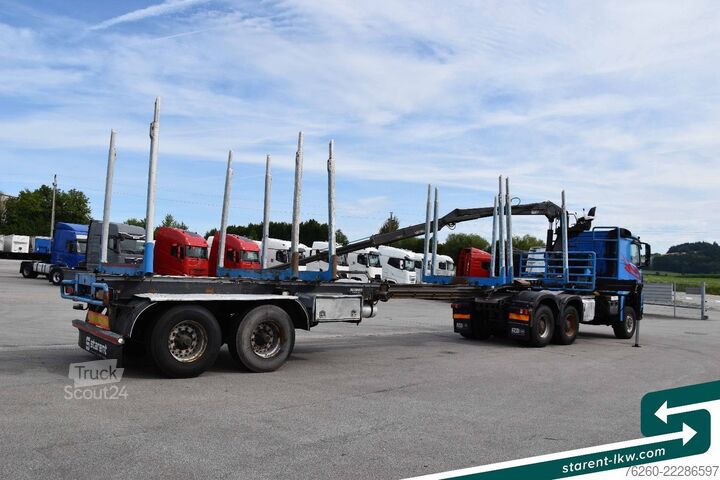 Tractora standard MERCEDES-BENZ Arocs 3653 6x6 Penz Holz kran + Ressenig