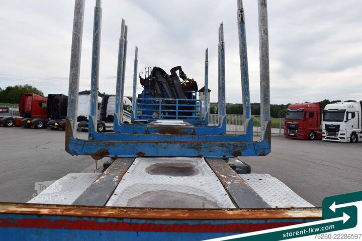 Tractora standard MERCEDES-BENZ Arocs 3653 6x6 Penz Holz kran + Ressenig